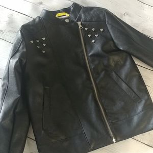 Disney Minnie Mouse Faux leather Mottro jacket